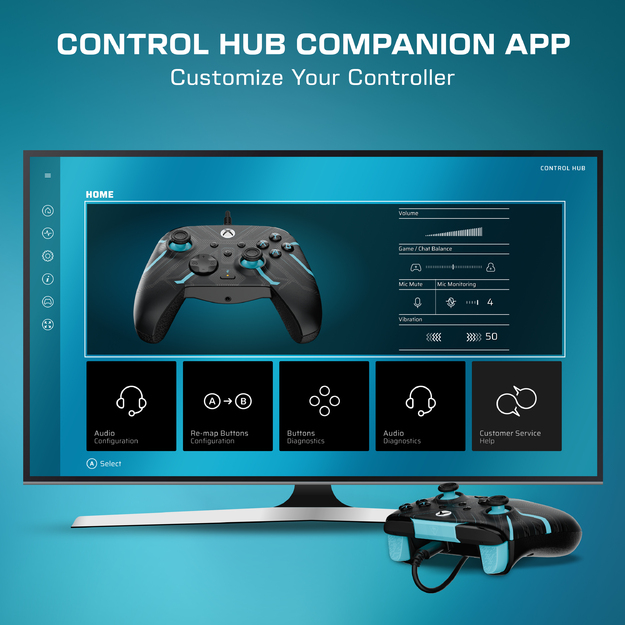 Turtle Beach - Rematch Advanced Wired - Titan Steel