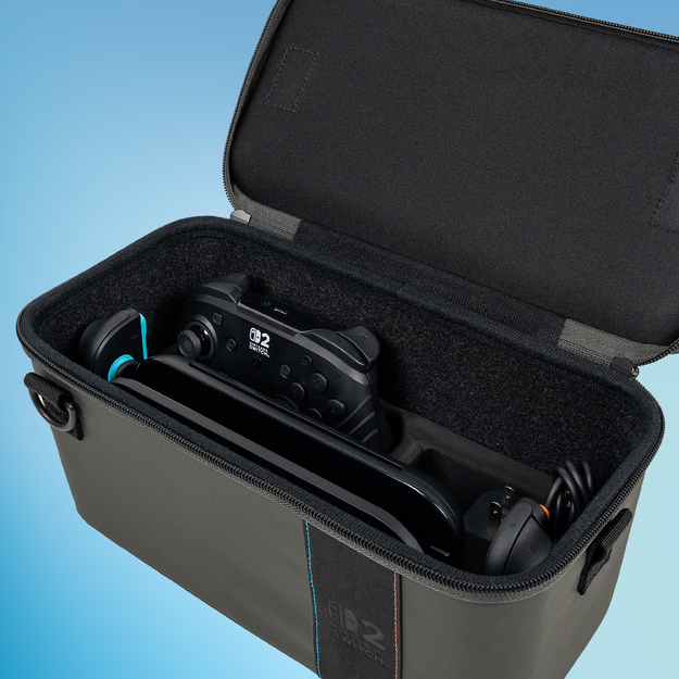 Turtle Beach - PlayTrek 2-in-1 Case - Charcoal Black / Nintendo Switch 2