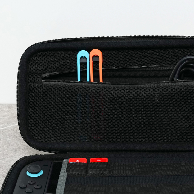 Turtle Beach - PlayTrek 2-in-1 Case - Charcoal Black / Nintendo Switch 2