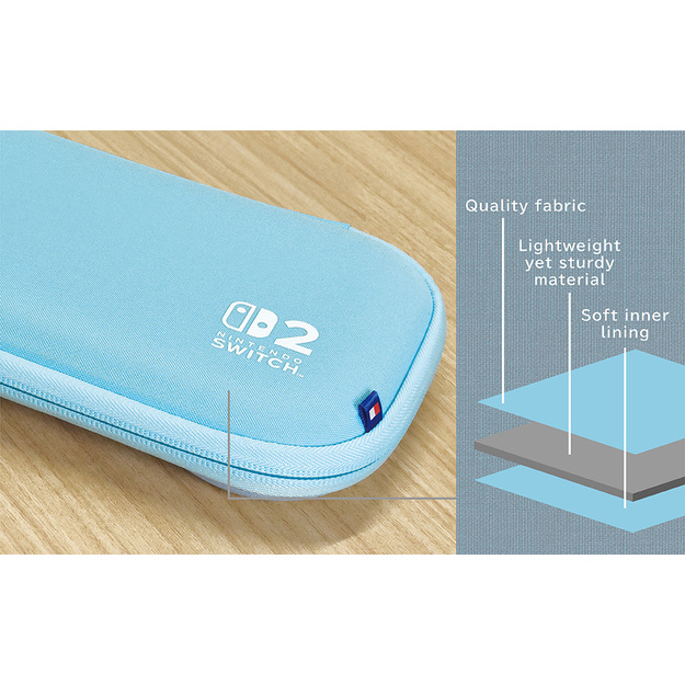 HORI - Slim Tough Pouch - Cozy Blue