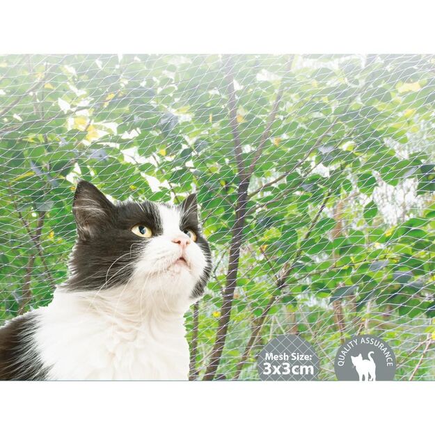 Pawise - cat safety net 6x3m