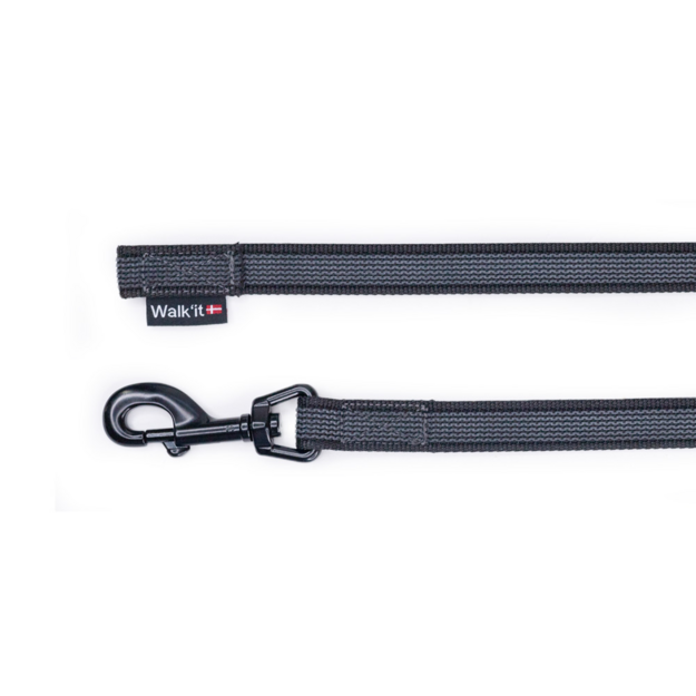 WalkFit - Anti-slip Tracking Leash without Handle - Black - XL - 10m
