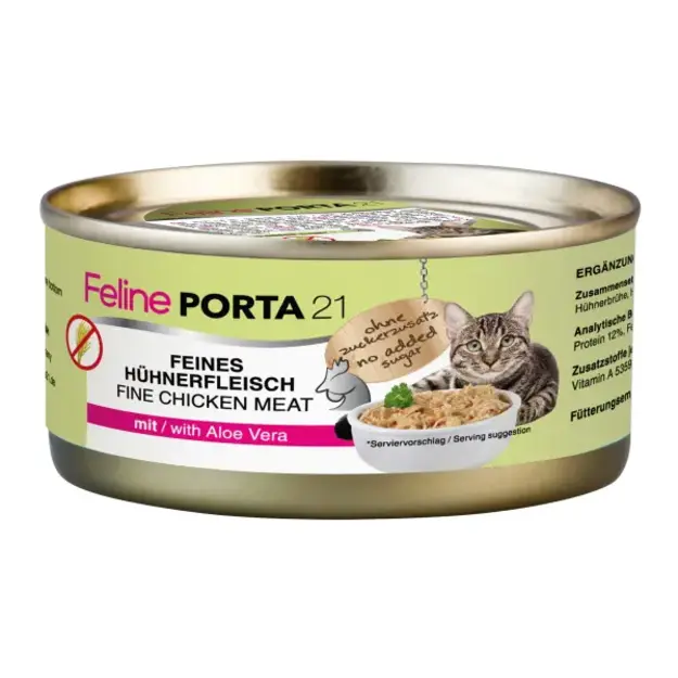 Porta21 - Feline Chicken with Aloe Vera - 156 g