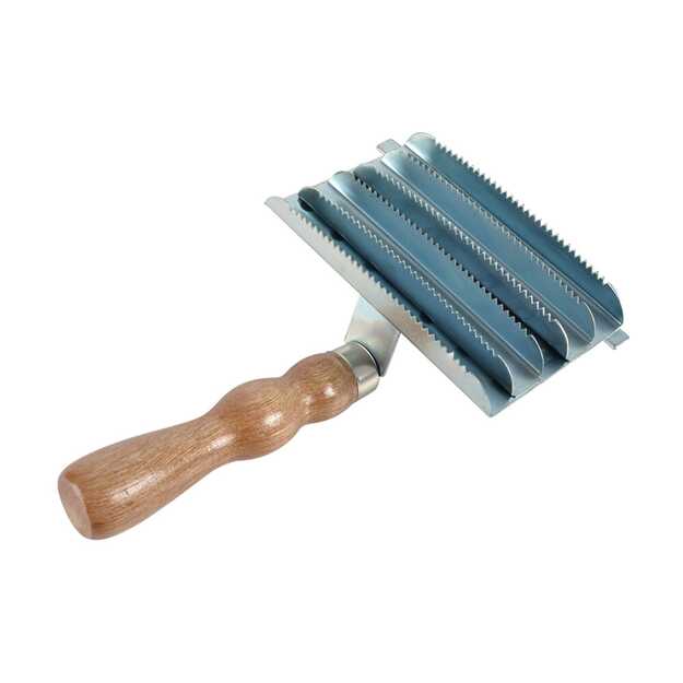 BORSTIQ - Square metal comb