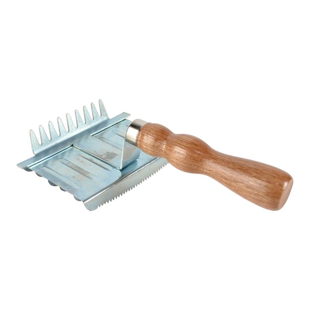 BORSTIQ - Square metal comb