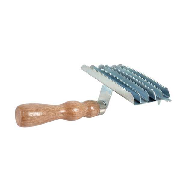 BORSTIQ - Square metal comb