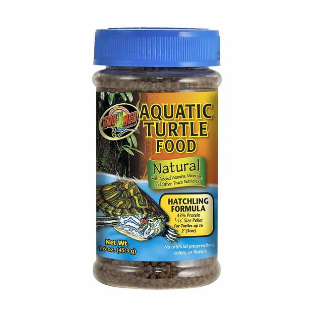 Zoo Med - Natural Aquatic Turtle Food Hatchling Formula - 45 g