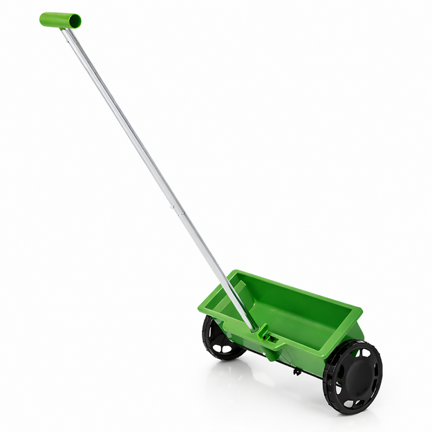 Manuāls dārza sējmašīna-izkliedētājs zāles sēklām, mēslojumam, smiltīm, sālim 6L