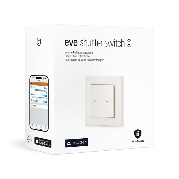 EVE - Shutter Switch Matter-enabled