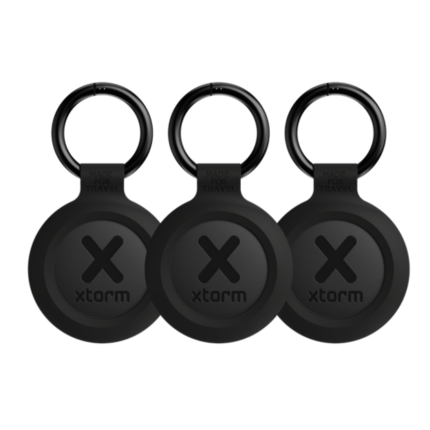 Xtorm - TravelTag 3-Pack- Charcoal Black (iOS & Android)