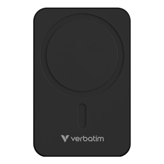 Verbatim - Charge ´n´ Go Essentials Power Bank Magnetic Wireless 20000 mAh Black