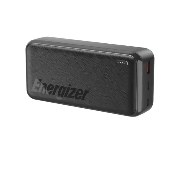 Energizer - 30K ultra-high capacity fast charging power bank - 30000mAh - Black