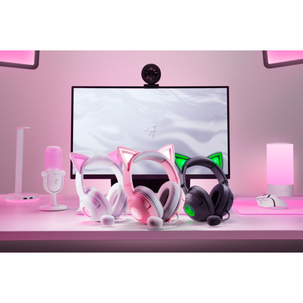 Razer - Kraken Kitty V2 - White