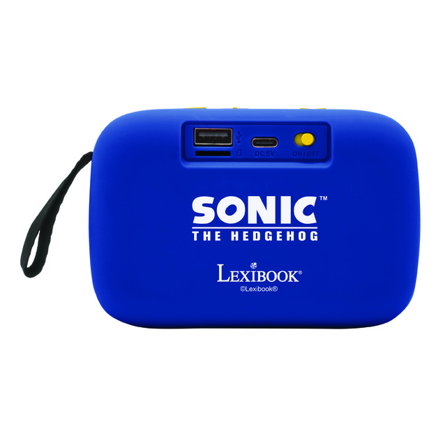 Lexibook - Sonic Bluetooth® Portable Speaker - 11.7 x 3.8 x 7.8 cm