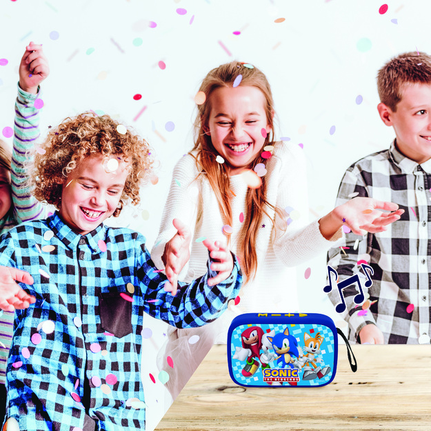 Lexibook - Sonic Bluetooth® Portable Speaker - 11.7 x 3.8 x 7.8 cm