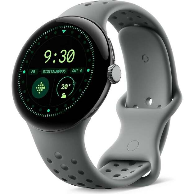 Google - Pixel Watch 3 45mm Bluetooth Matte Hazel