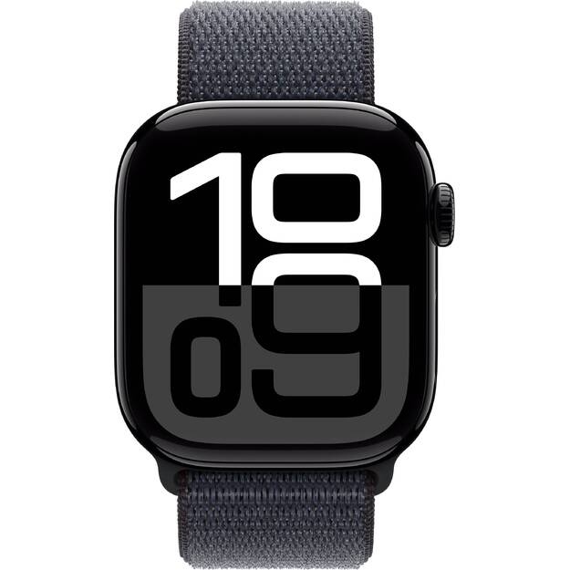 Apple - Watch Series 10 (GPS) - 42 mm Jet Black