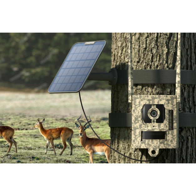 Reolink – Talon Pro Camovue 4K 4G Outdoor Battery Camera – Camo