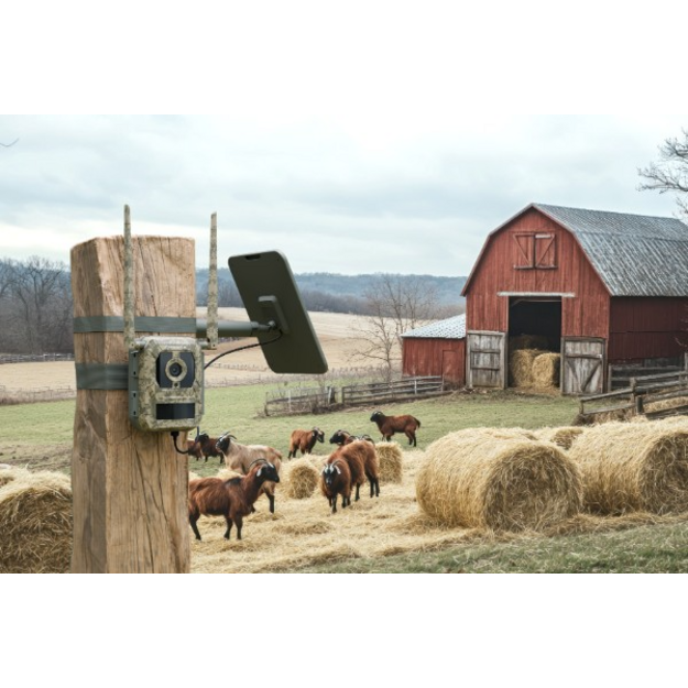 Reolink – Talon Pro Camovue 4K 4G Outdoor Battery Camera – Camo