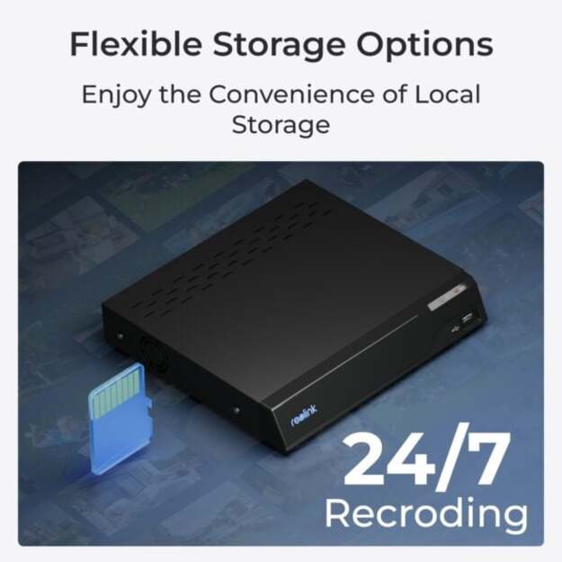 Reolink – Lumus (E430) Outdoor Wi-Fi Color Night Vision Camera – White