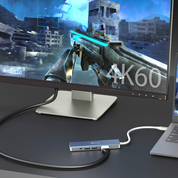 J5create - 4k60 Elite Usb-C 10gbps Multi-Adapter