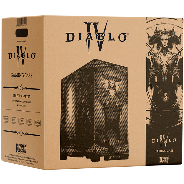 Diablo IV - Lilith PC Gaming Case Limited Edition ATX