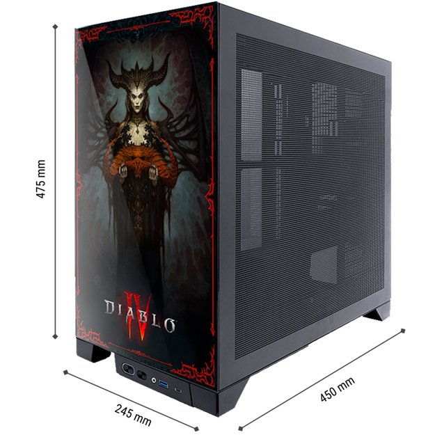 Diablo IV - Lilith PC Gaming Case Limited Edition ATX