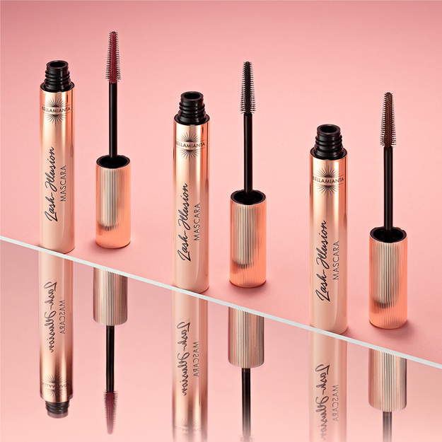 Bellamianta - Lash Illusion Mascara - Burgundy - 12 ml