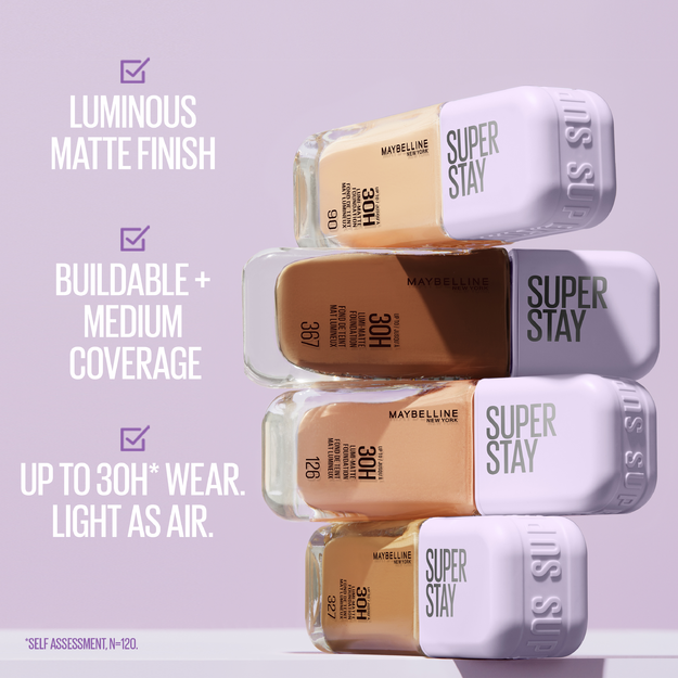 Maybelline - Super Stay Lumi-Matte Foundation - Nude - 35 ml