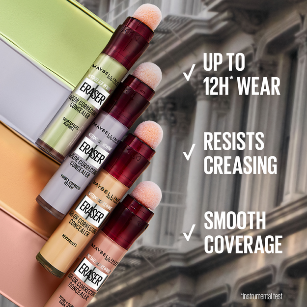 Maybelline - Instant Eraser Color Correcting Concealer - Green - 6,8 ml