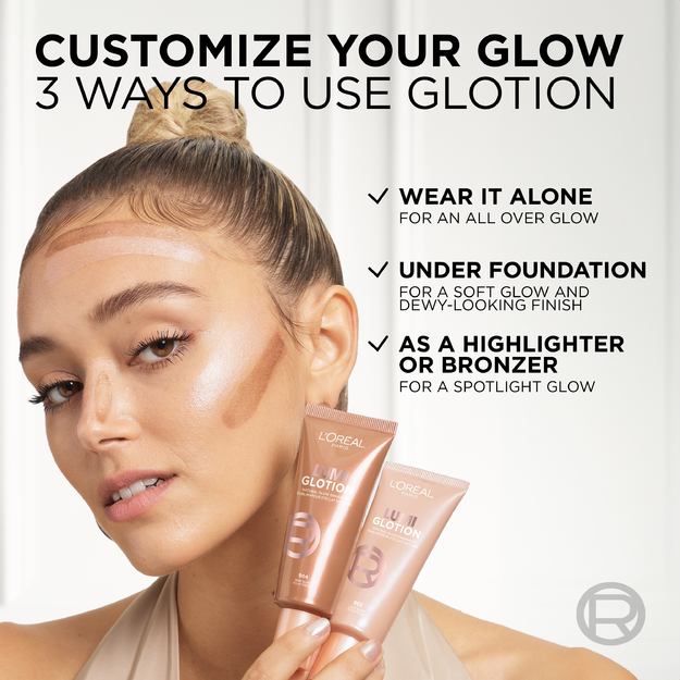 L'Oréal - Paris Lumi Glotion Liquid Highlighter - Light Glow - 40 ml