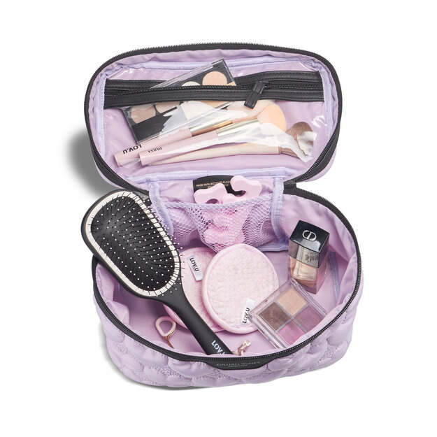 Gillian Jones - Urban Travel beauty box - Purple hearts - Lilla