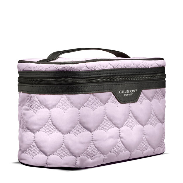 Gillian Jones - Urban Travel beauty box - Purple hearts - Lilla