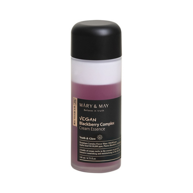 Mary&May - Vegan Blackberry Complex Cream Essence - Purple - 140 ml