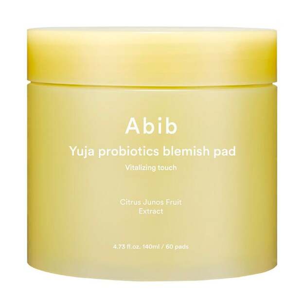 Abib - Yuja Probiotics Blemish Pad - Vitalizing Touch - 60 pads