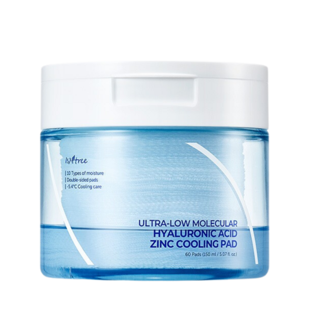 Isntree - Ultra-Low Molecular Hyaluronic Acid Cooling Pad - 150 ml