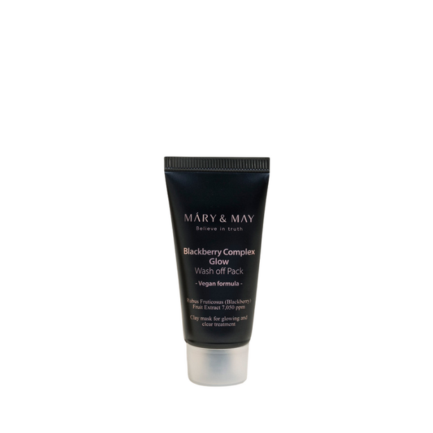 Mary&May - Blackberry Complex Glow Wash Off Pack - 30 g