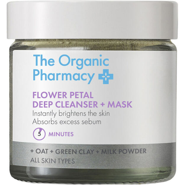 The Organic Pharmacy - Flower Petal Deep Cleanser & Mask (TOPSCFPM00040)