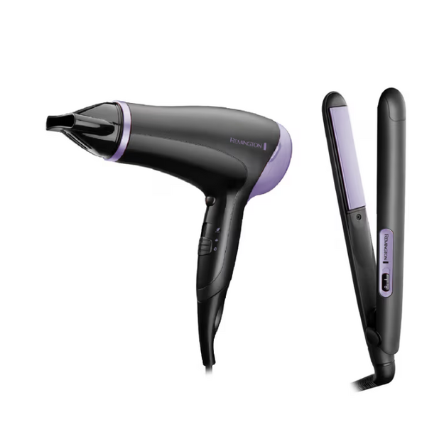 Remington - Style Essentials Gift Set - Hair Dryer & Straightener D3016GP