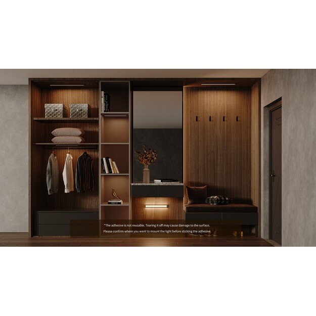 Yeelight - Motion Sensor Closet Light 20cm (Silver 2700K)