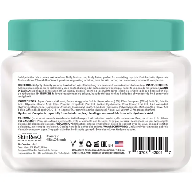 Petal Fresh - Skin ResQ Daily Moisturizing Body Butter - 473 ml.