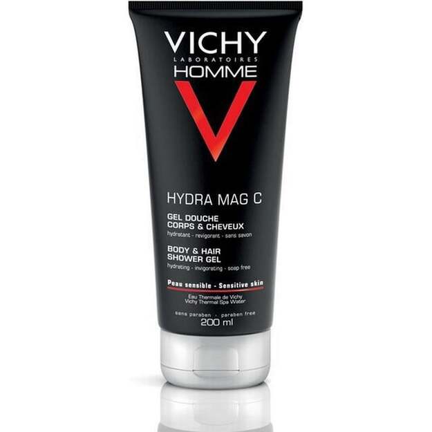 Vichy - Homme Invigorating Hydra Mag-C Shower Gel 200 ml