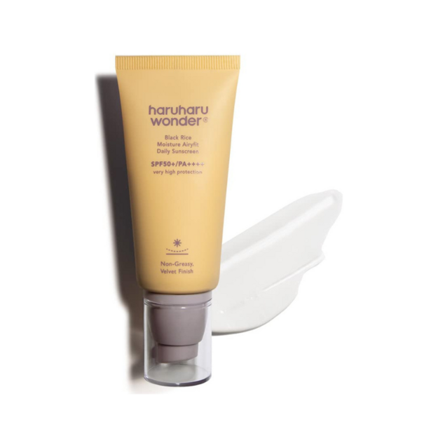 Haruharu Wonder - Black Rice Moisture Airyfit Daily Sunscreen SPF50+ PA++++ - Black - 50 ml