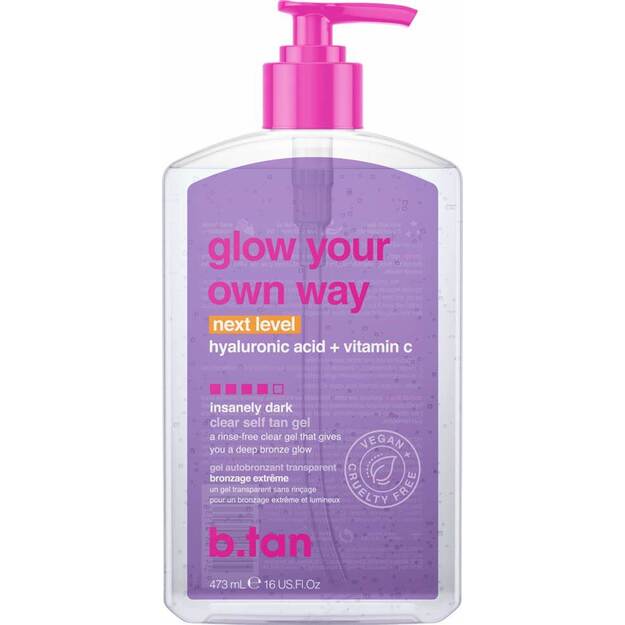 b.tan - Glow Your Own Way NEXT LEVEL Tan Gel 473 ml