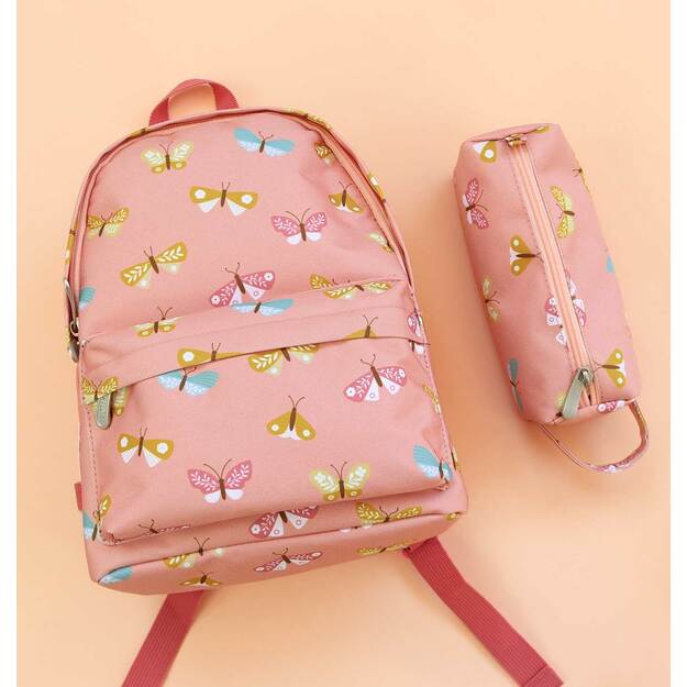 A little lovely company - Little Backpack - Butterﬂies - 22 x 30 x 10 cm