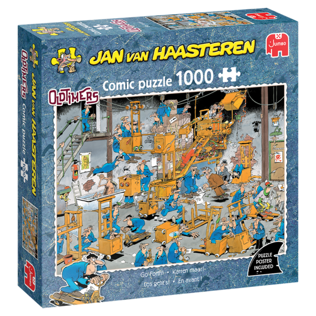 Jan van Haasteren - Oldtimers Go Forth! (1000 pieces)