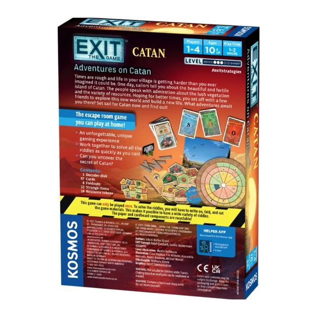 Exit: Adventures on Catan (EN) (KOS8002)