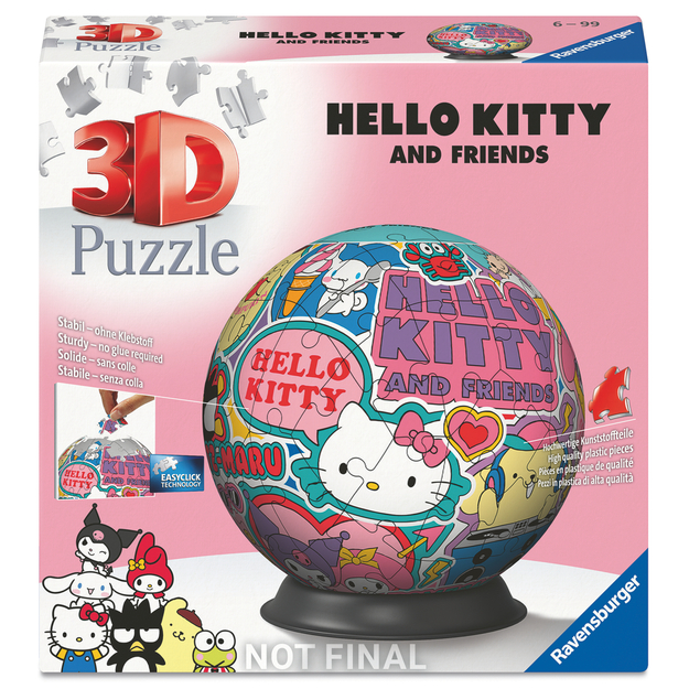 Ravensburger - Puzzle-Ball Hello Kitty 72p (10311630)