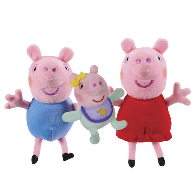 Peppa Pig - Plush 3PK (8423)