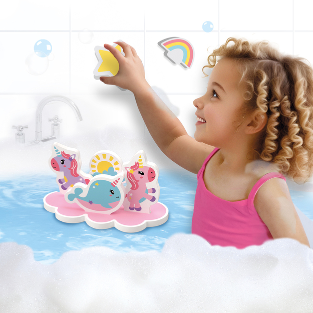 SES Creative - Bath Time Unicorn Island - (S13253)